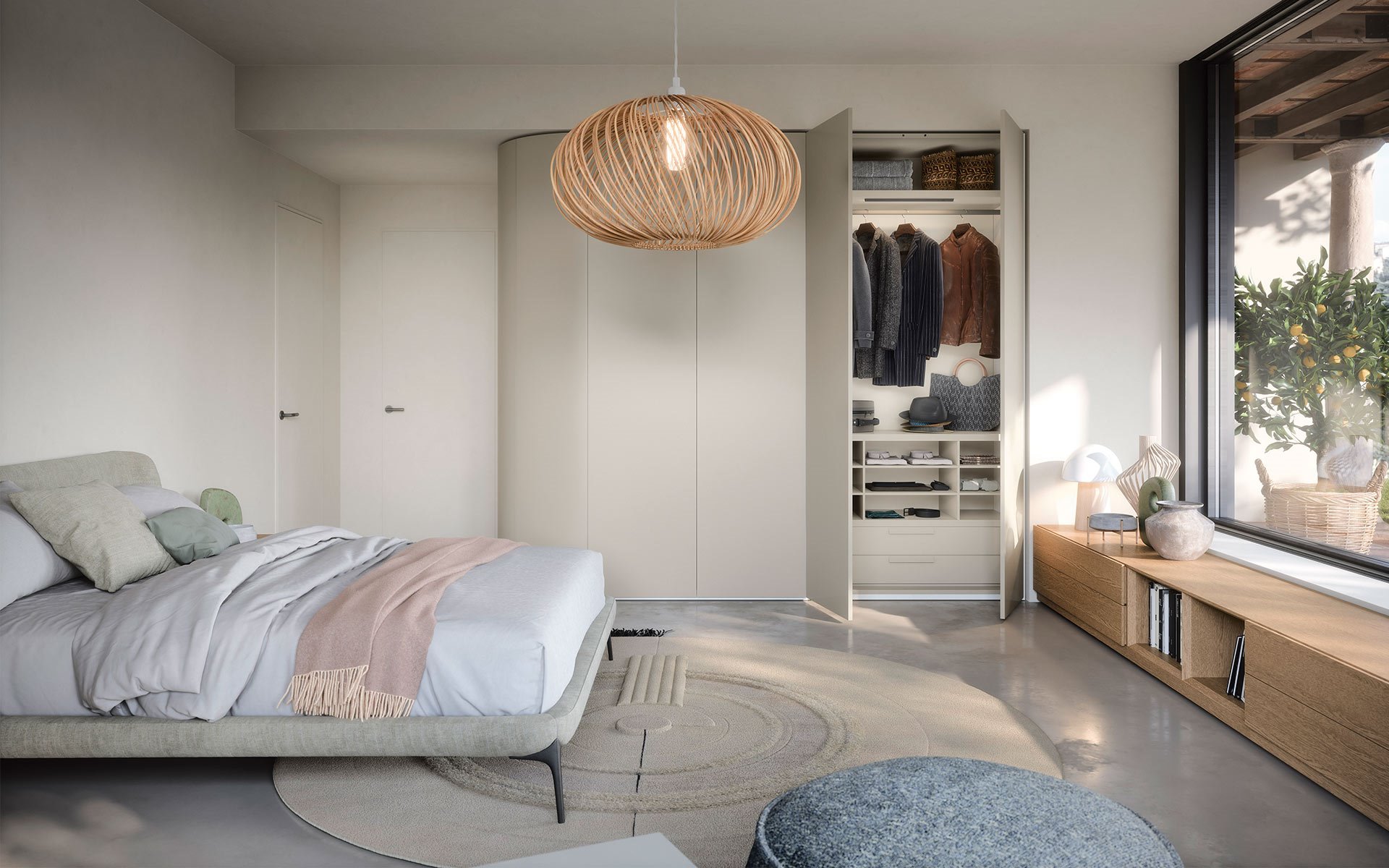 Nachtkastje ladekasten Easy Bed Habits 54